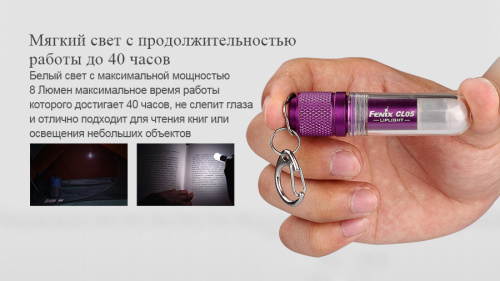 Фонарь Fenix CL05 голубой, CL05B фото 4